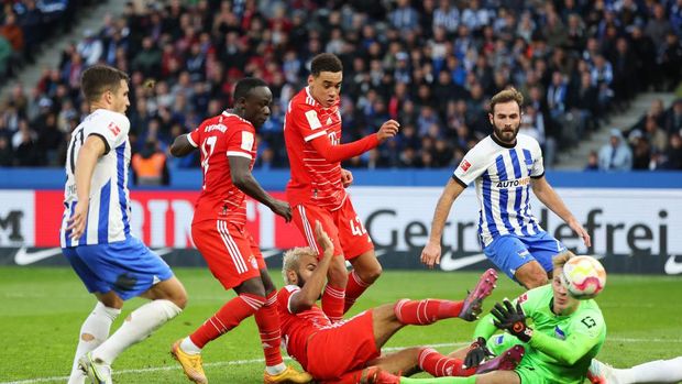 Ingolstadt Dipermalukan Tim Tamu Hertha Berlin dengan Skor Tipis